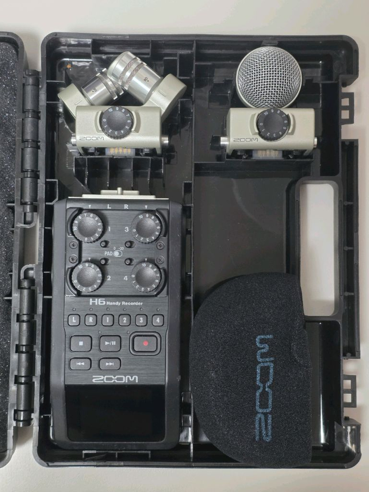 Zoom H6 2대 팝니다 (ASMR용 핸디레코더)--4