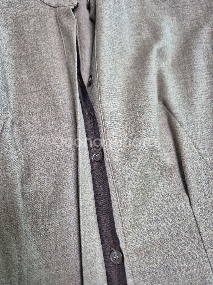 주크 차이나넥 단아한 모직 베스트겸 원피스--1