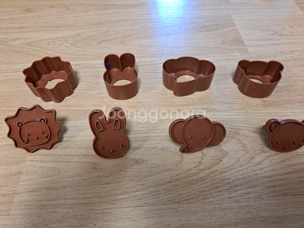 새상품) 동물모양 주먹밥틀--0