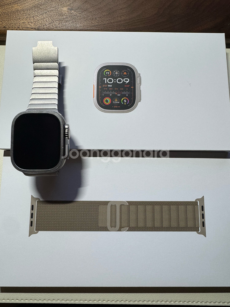 애플워치 울트라2 풀박스 + 스트랩 다수--0
