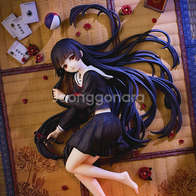 구함) 지옥소녀 엔마 아이 1/7 스케일 피규어--0