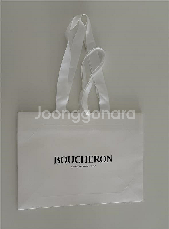 부쉐론 쥬얼리 귀걸이 파우치+쇼핑백 (정품)--4