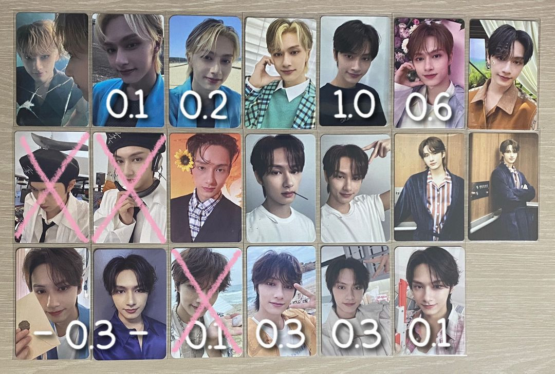 세븐틴 SVT 포카 대량 일괄 양도 판매 이미지