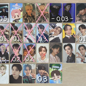 세븐틴 SVT 포카 대량 일괄 양도 판매