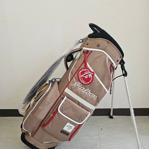 말본 골프 멀티포켓 경량 스탠드백 베이지 새상품