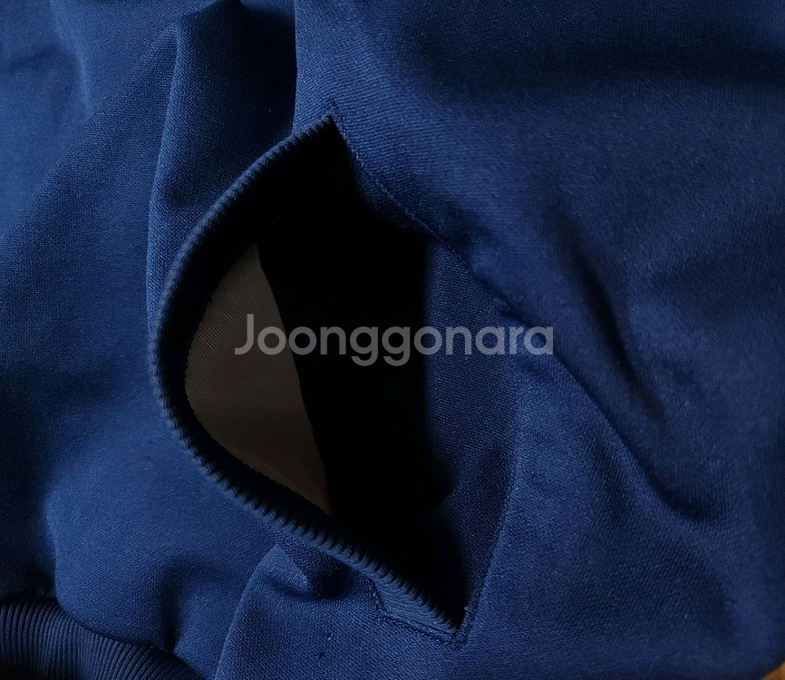 아디다스 90s 데상트 반집업 후드티 L--4