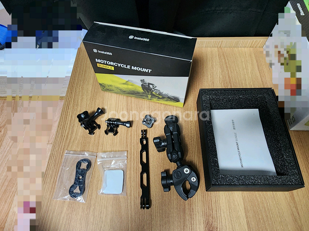 인스타360 오토바이 마운트 세트--0