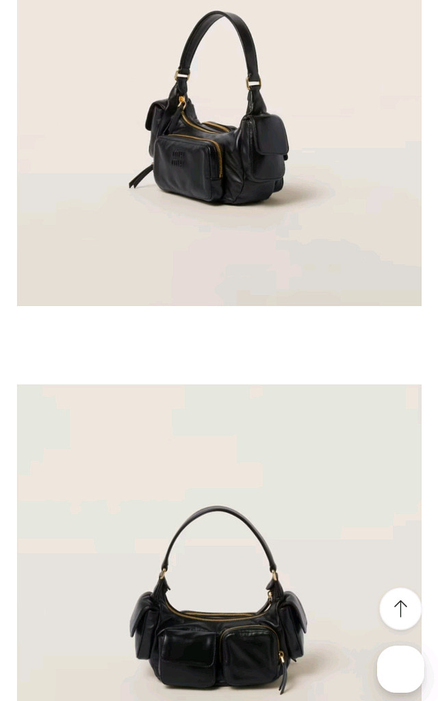 하이퀄리티+무배) 미우미우 나파 가죽 호보백--4