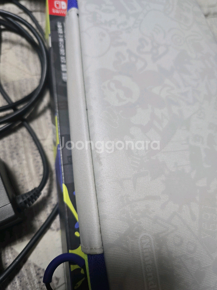 닌텐도 스위치 OLED 본체 + 동물의 숲--1