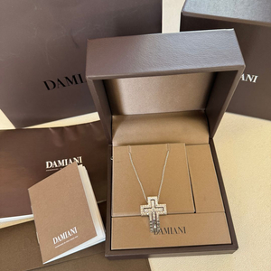 다미아니 벨에포크 화이트골드 다이아 블랙그라데이션 목걸이 라지 이미지