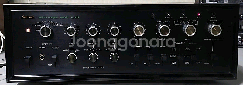 산수이 AU-999 인티앰프 (오버홀품)--0