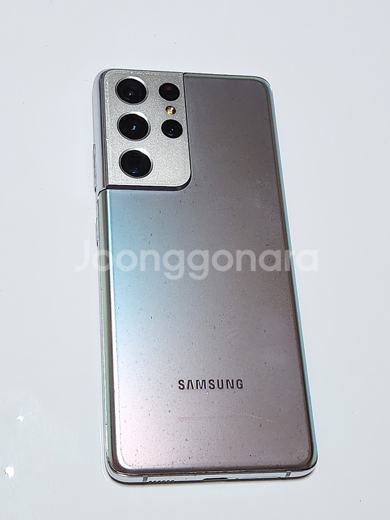 갤럭시S21울트라 256G 무잔상 실버 16262--2