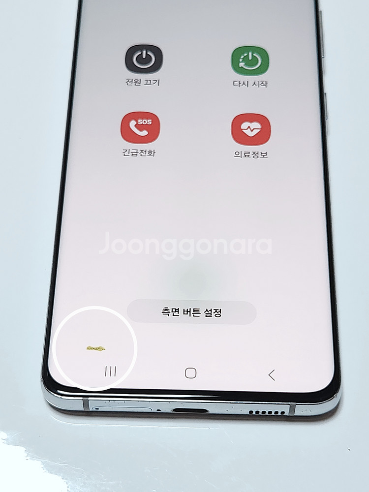 갤럭시S21울트라 256G 무잔상 실버 16262--1