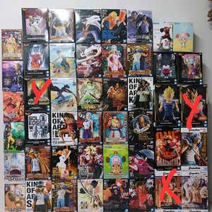 원피스 드래곤볼 피규어