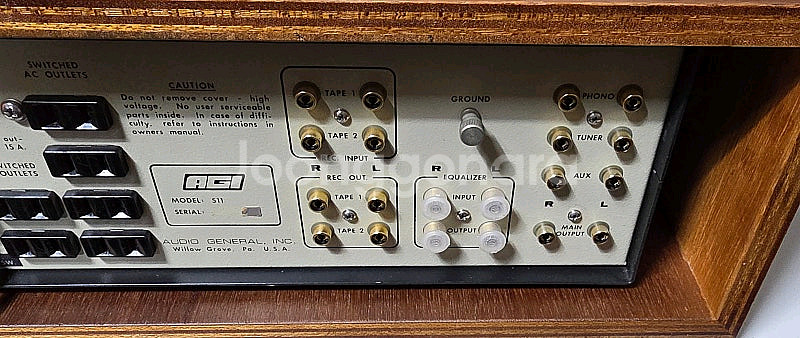 AGI 511 프리앰프 신품급--5