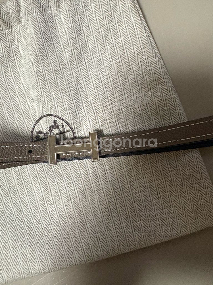 에르메스포커스양면벨트--0