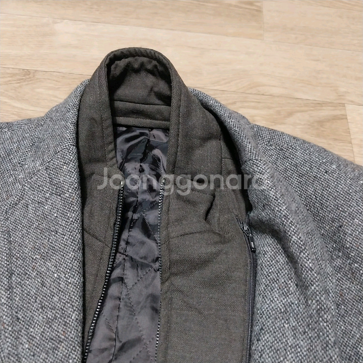 바쏘 누빔패딩 코트 남성105 사이쥬--2