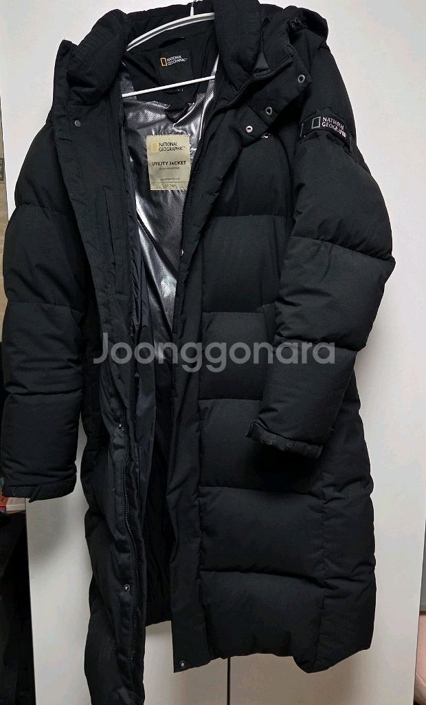 내셔널지오그래픽 롱패딩 L사이즈 팝니다--0
