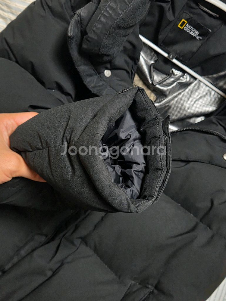 내셔널지오그래픽 롱패딩 L사이즈 팝니다--4