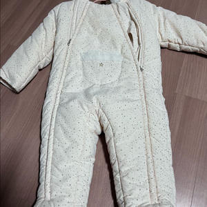 밍크뮤 우주복패딩 90 사이즈