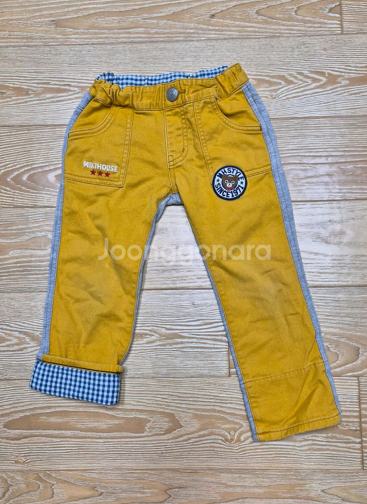 미키하우스 100사이즈 바지--0