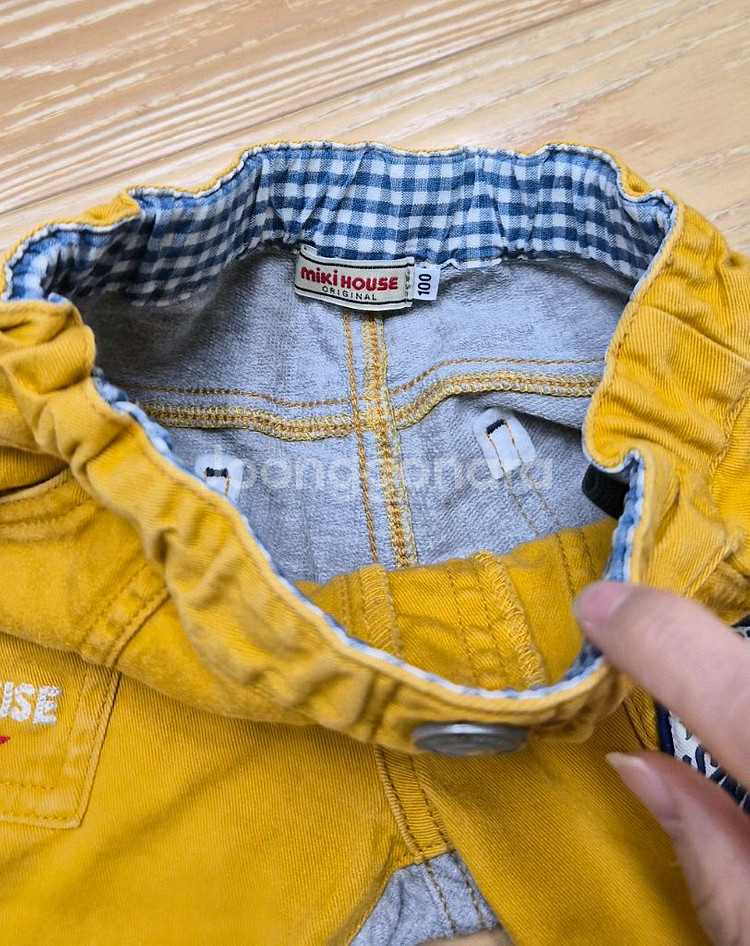 미키하우스 100사이즈 바지--1