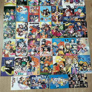 [무배]슬레이어즈 마법소녀 리나 엽서카드 72장 팜