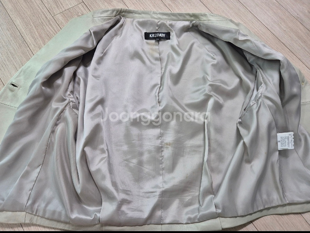 카시바디 카오리핏 양가죽 자켓--4