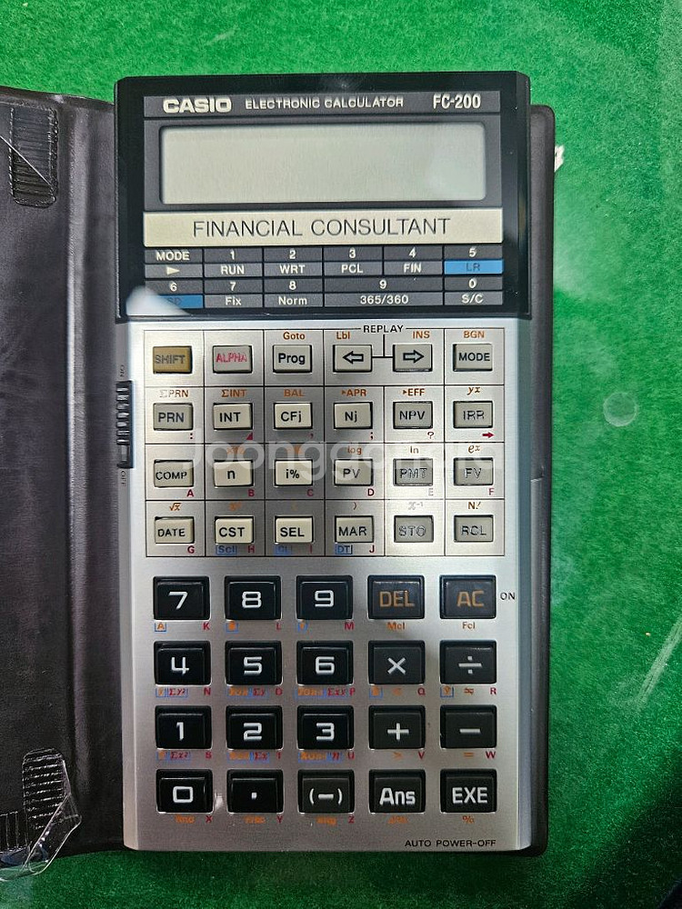 카시오 클래식 재무용 공학용 계산기 FC-200--0