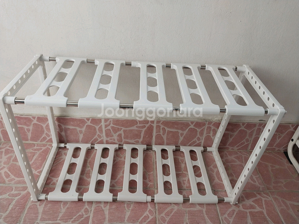 쿠쿠전자레인지+수납선반+씽크인 냄비 프라이팬선반등등--5