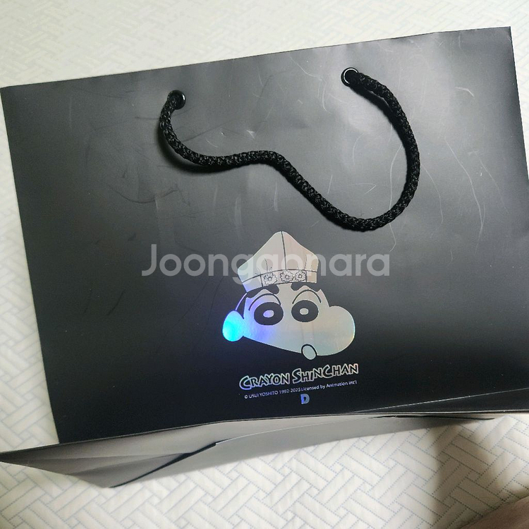 댄꼼마 팝업 특전 짱구 자개 쇼핑백 3개 세트--1