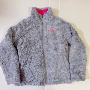 (새상품)노스페이스 여아 리버시블 패딩 M (10/12) 150사이즈정도