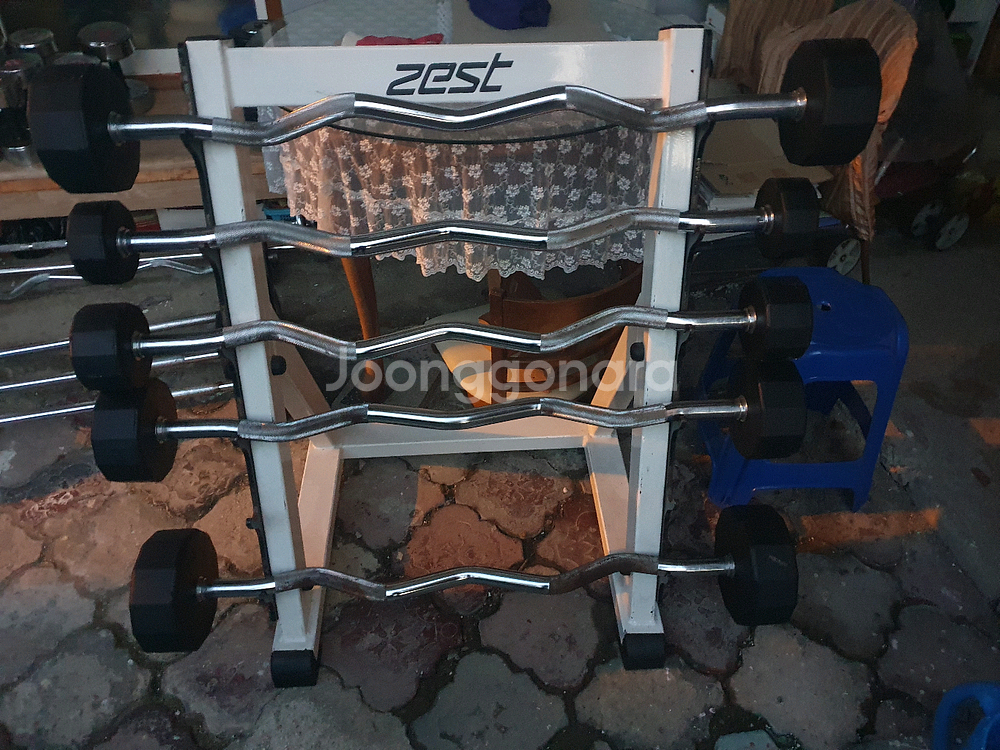 고급 브랜드 이지바 덤벨 세트--1