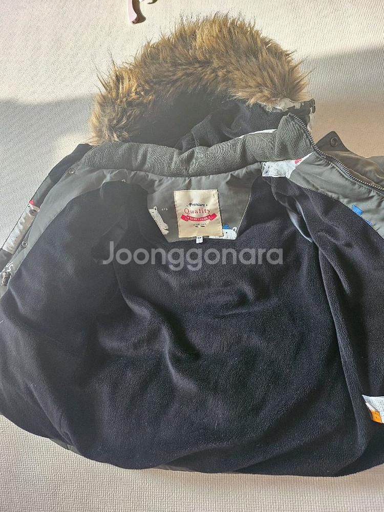 베베테일러 북극곰 유아 패딩110--2