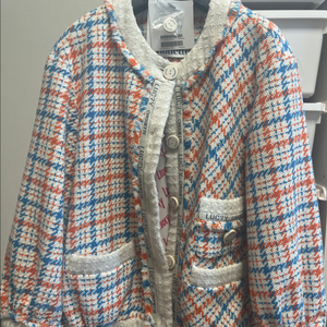 럭키슈에뜨 트위드 자켓 36사이즈