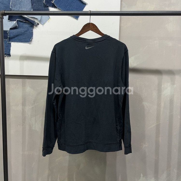 (100) 나이키 요가 기모 맨투맨 긴팔티--3