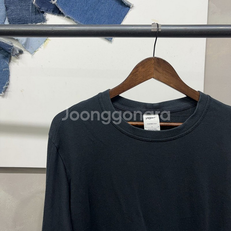 (100) 나이키 요가 기모 맨투맨 긴팔티--2