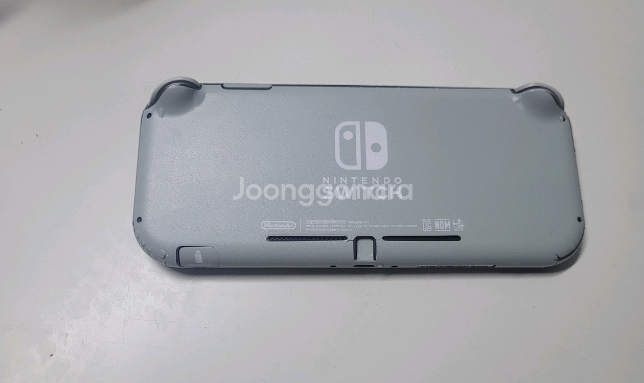 닌텐도 스위치 라이트 그레이(스킨 붙여서 민트색)--1