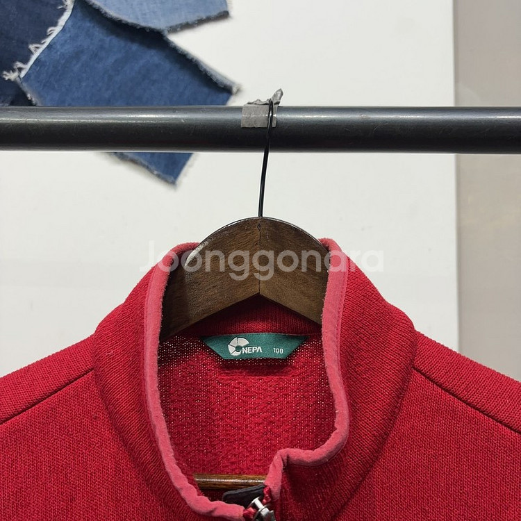 (100) 네파 여성 등산 아웃도어 플리츠 후리스 자켓--1