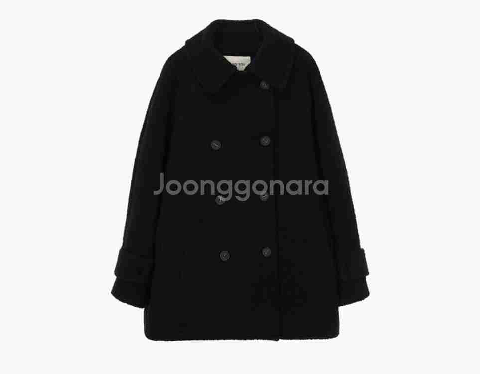 앤유 코트 ANDYOU 환승연애 이나연 하프코트 네이비 1사이즈--2