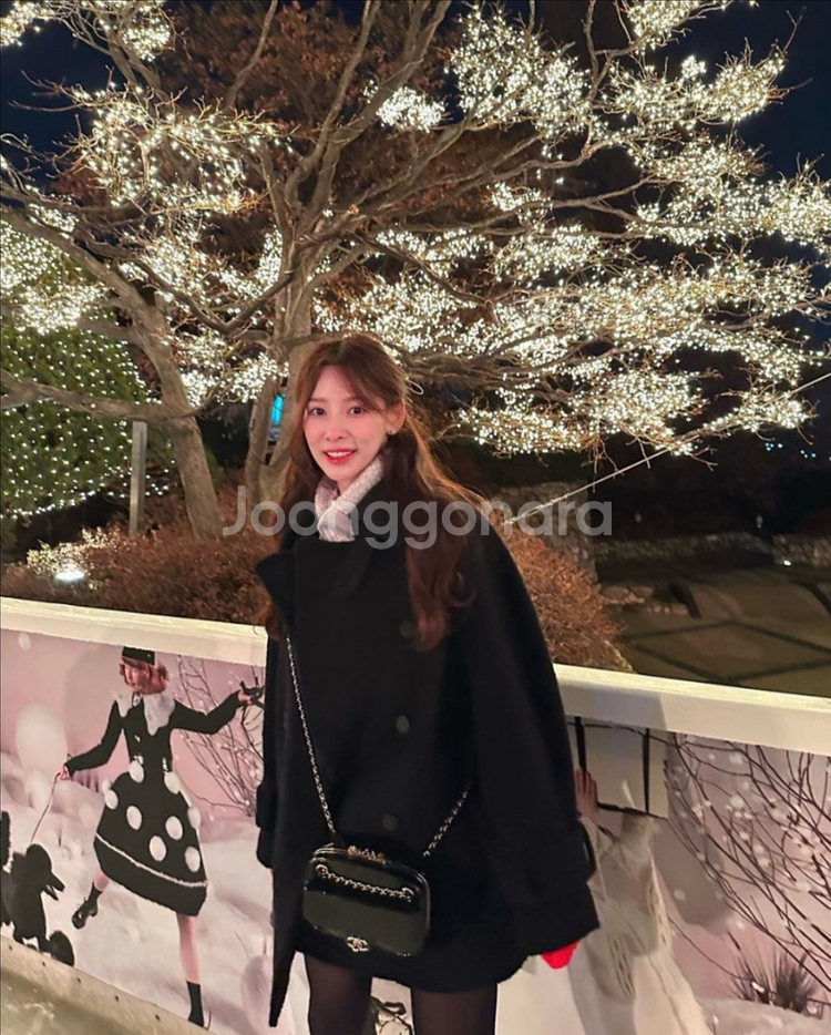 앤유 코트 ANDYOU 환승연애 이나연 하프코트 네이비 1사이즈--0