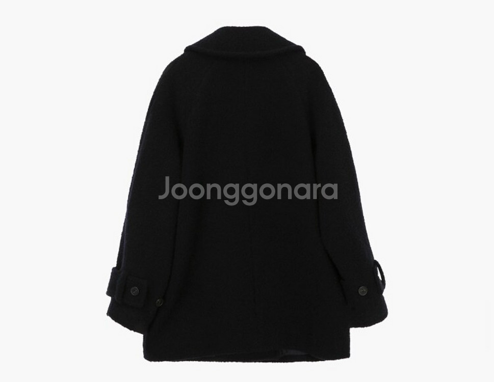 앤유 코트 ANDYOU 환승연애 이나연 하프코트 네이비 1사이즈--3