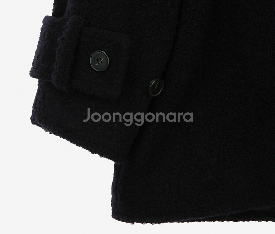 앤유 코트 ANDYOU 환승연애 이나연 하프코트 네이비 1사이즈--5