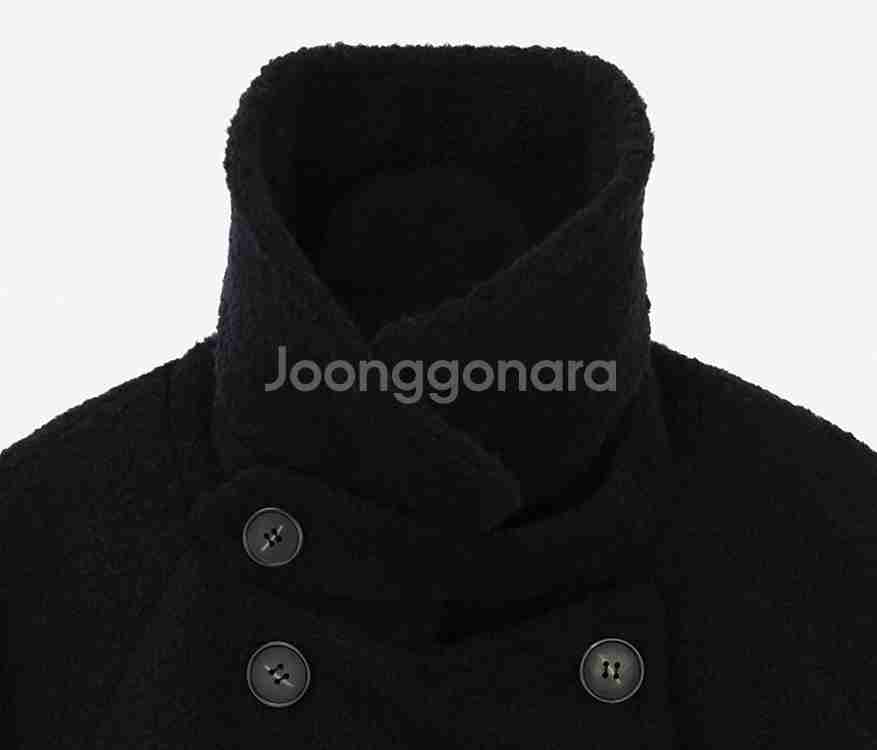 앤유 코트 ANDYOU 환승연애 이나연 하프코트 네이비 1사이즈--4