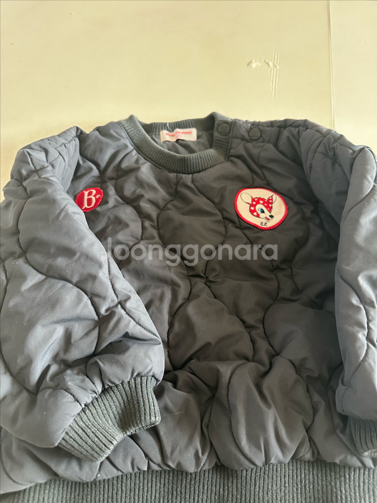 베베드피노 패딩 상하세트 110사이즈--2