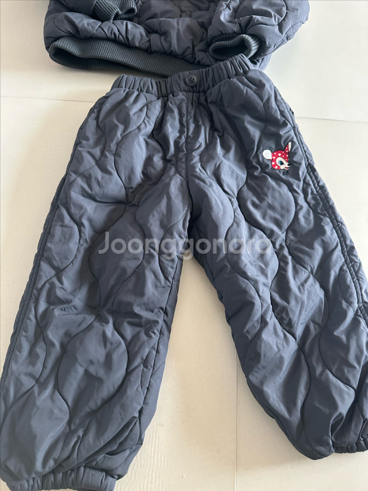 베베드피노 패딩 상하세트 110사이즈--1