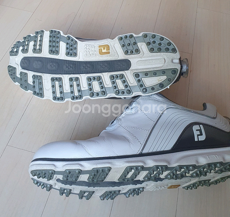 풋조이 스파이크리스 남성 골프화 pro sl 245 xw 보아--0