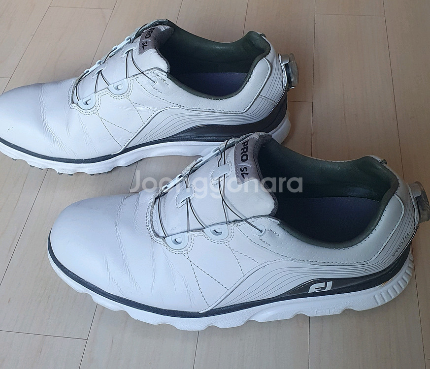 풋조이 스파이크리스 남성 골프화 pro sl 245 xw 보아--2