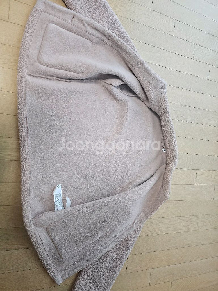 유니클로 키즈 뽀글이 자켓 160+리틀비티 에센셜 데님 팬츠 J160--2