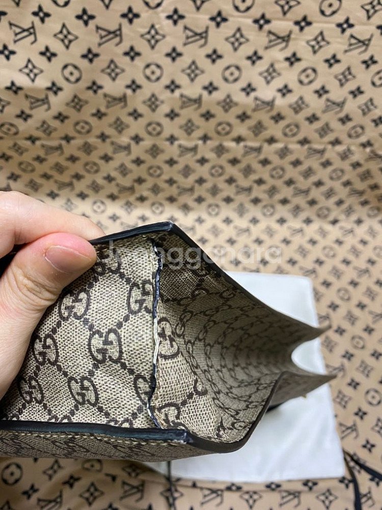 [영수증] 구찌 GG 수프림 타이거 토트백--4